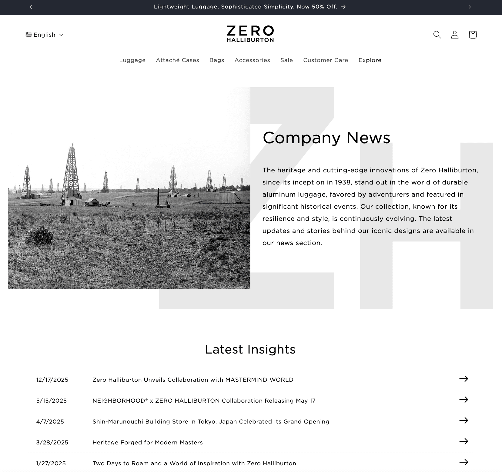 Zero Halliburton Incorporation — Project imagery. Visual 1 of 3.